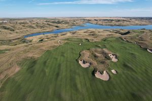 Sutton Bay 10th Aerial Fairway